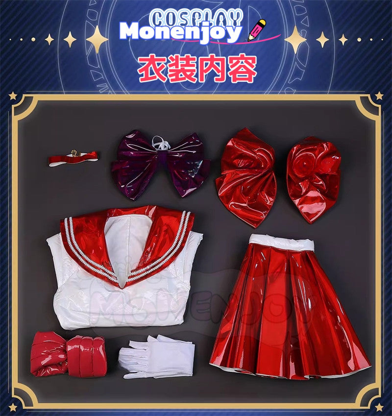 Monenjoy 美少女戦士セーラームーン 火野レイ / セーラーマーズ コスプレ衣装 セーラースーツ Ver コスチュームGS1377 - Monenjoy