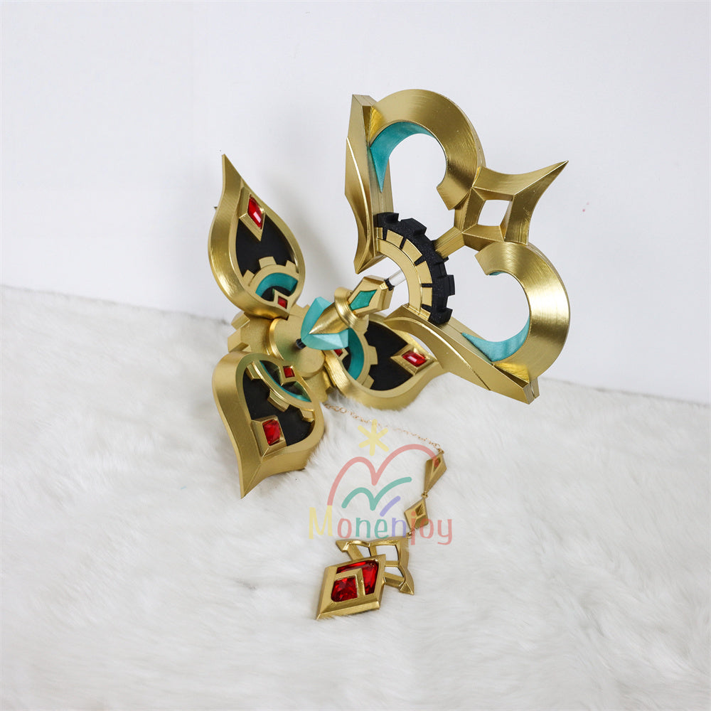 Monenjoy 原神 サンドローネ 背中ゼンマイ コスプレ 傀儡 PLA材質 回転