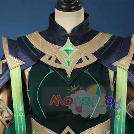 Monenjoy 原神 ネフェル コスプレ 砂に埋もれた秘話 ナド・クライ  Ver.LunaⅡ コスプレ衣装 Nefer コスチューム 髪飾り付 コスチューム