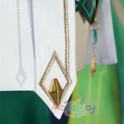 Monenjoy 原神 ネフェル コスプレ 砂に埋もれた秘話 ナド・クライ  Ver.LunaⅡ コスプレ衣装 Nefer コスチューム 髪飾り付 コスチューム