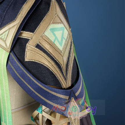 Monenjoy 原神 ネフェル コスプレ 砂に埋もれた秘話 ナド・クライ  Ver.LunaⅡ コスプレ衣装 Nefer コスチューム 髪飾り付 コスチューム