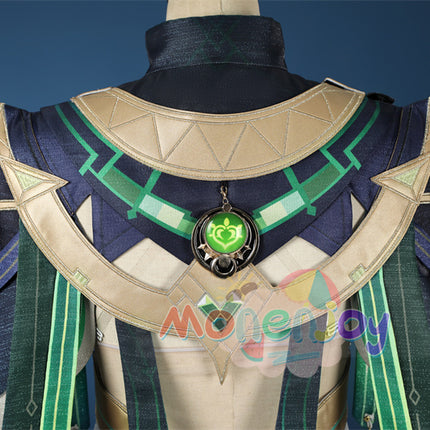 Monenjoy 原神 ネフェル コスプレ 砂に埋もれた秘話 ナド・クライ  Ver.LunaⅡ コスプレ衣装 Nefer コスチューム 髪飾り付 コスチューム