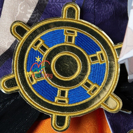 原神ナヴィア コスプレ衣装 立体3d樹脂装飾+帽子付属 高弾性マットレザー採用|MONENJOY   - Monenjoy