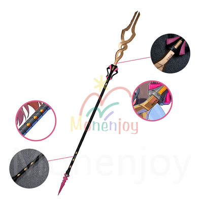 Monenjoy ゼンレスゾーンゼロ シーシィア コスプレ道具 180cm モチーフ武器 長柄道具 PLA材質 治安局・都市秩序部 イベント MONENJOY
