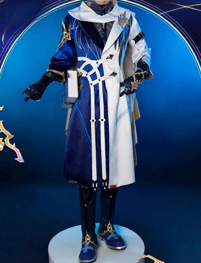 Monenjoy 崩壊 スターレイル サンデー コスチューム 書の道具付 コスプレ衣装 合金パーツ イベント 仮装 - Monenjoy