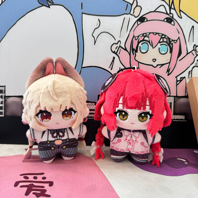 Monenjoy ゼンレスゾーンゼロ 浮波柚葉 アリス ぬいぐるみ 10cm キーホルダー ゼンゼロ/ZZZ 萌えグッズ