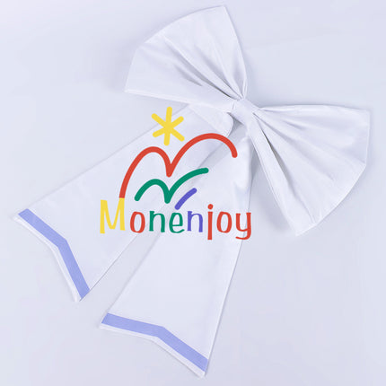 Monenjoy 原神 ラッキンコーヒー コラボ シグウィン メイド服 ワンピース スカート コスプレ道具 可愛い 尻尾付 髪飾り贈 アクセサリー - Monenjoy