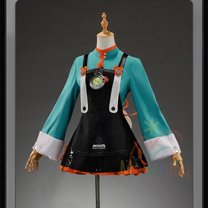 Monenjoy  ゼンゼロ ザオ コスプレ衣装 照 フワワワ ケモナー衣装 Furry テイル モコモコ ファーリー ウィッグ+爪+グローブ+武器追加可能