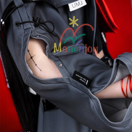 Monenjoy 鳴潮 千咲  コスプレ衣装 JK服 WutheringWaves おもちゃ ハロウィン コスチューム 髪飾り+リボン付