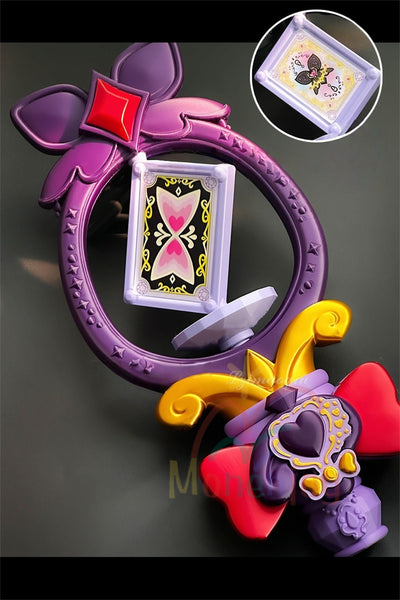 Monenjoy 名探偵プリキュア 森亜るるか キュアアルカナ・シャドウ 魔法杖 120cm PLA材質 レプリカ 撮影道具 武器モデル MONENJOY