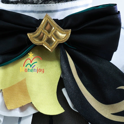 原神 エミリエ コスプレ衣装 コスチューム エメラルドフゼア |3D樹脂香水瓶・金属製神の眼付属|MONENJOY - Monenjoy