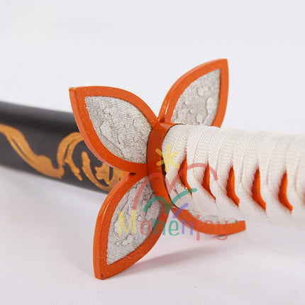 Monenjoy 鬼滅の刃 蟲柱 胡蝶 しのぶ  104cm 木刃 木鞘 コスプレ道具 日本刀 おもちゃ イベント 武器モデル