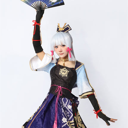 Monenjoy 原神 神里綾華 コスプレ衣装 イベント 仮装 ハロウィン 白鷺の庭 水元素 cosplay 学園祭 - Monenjoy