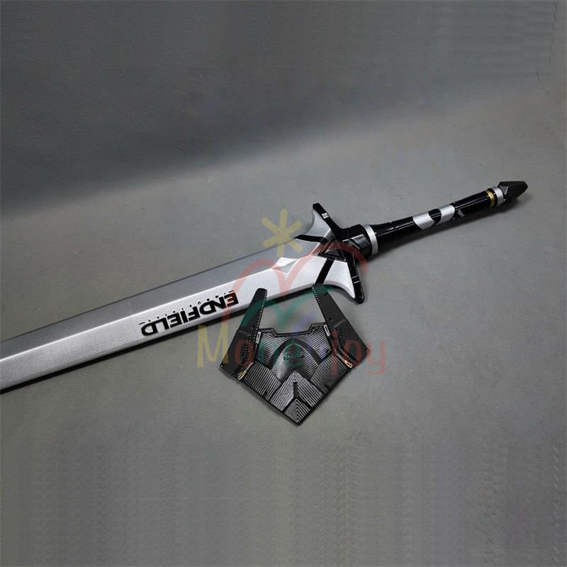 Monenjoy アークナイツ エンドフィールド 管理人 剣 110cm マスク 18*15.5cm コスプレ道具 武器モデル PLA材質 レプリカ 短剣 明日方舟 イベント