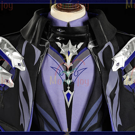 Monenjoy 原神 フリンズ コスプレ衣装 Genshin ライトキーパー 雷元素  闇影と灯り  コスチューム ナド・クライ