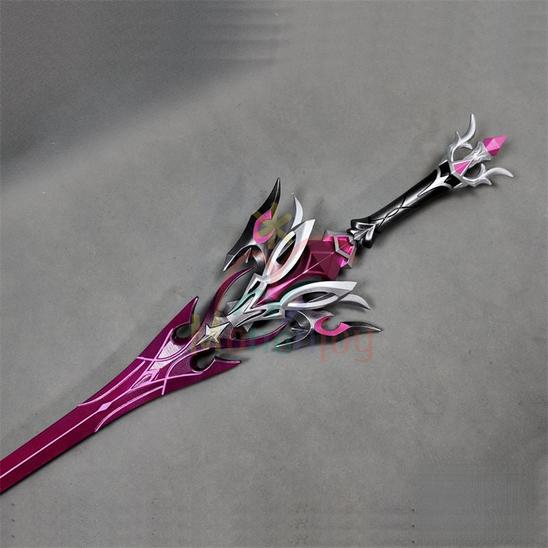 Monenjoy 原神 ドゥリン モチーフ武器 黒蝕 110cm コスプレ道具 武器モデル レプリカ 片手剣 PLA材質 軽量