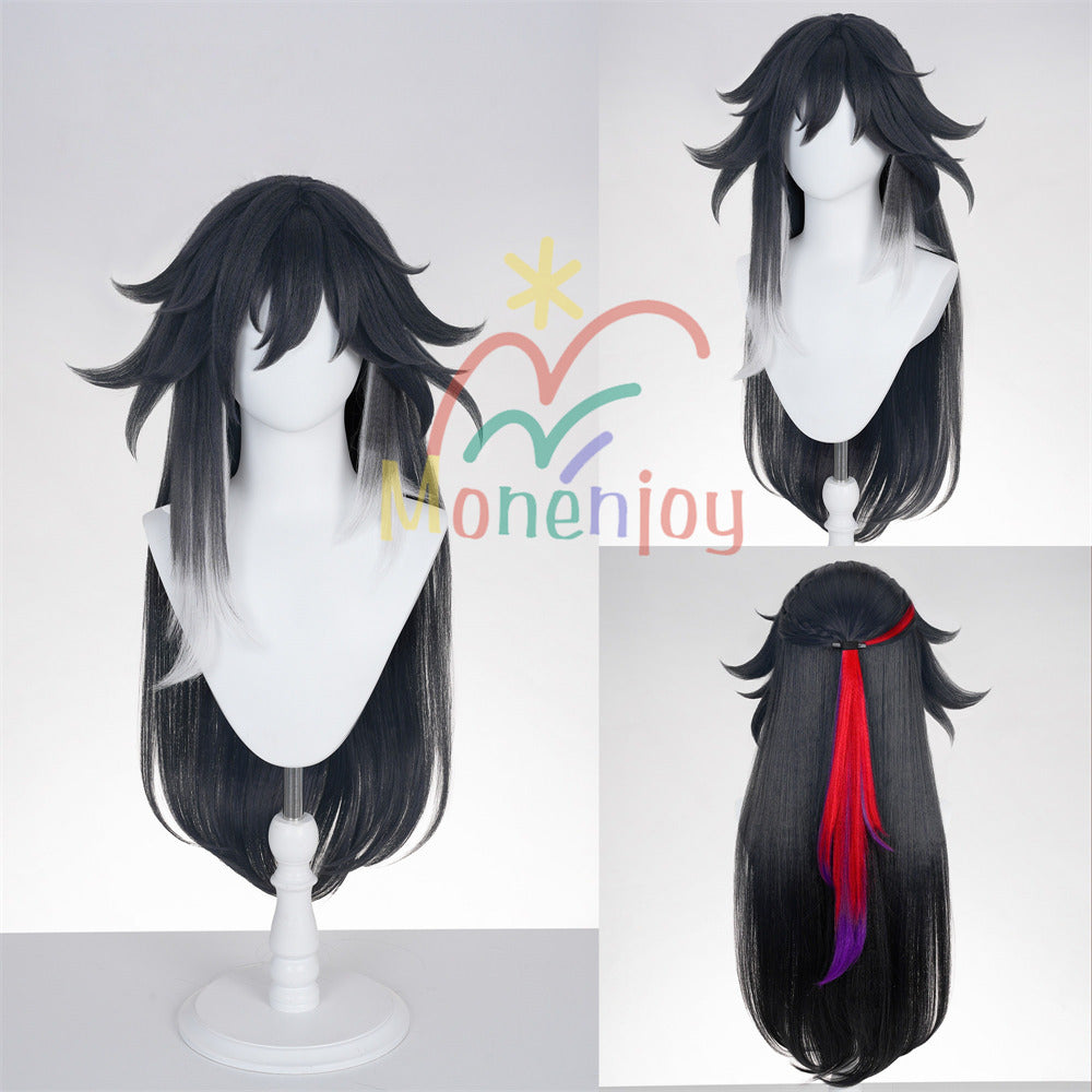 Monenjoy 崩壊スターレイル 不死途 80cm コスプレウィッグ しなず 新惑星 カツラ 二相楽園 イベント MONENJOY