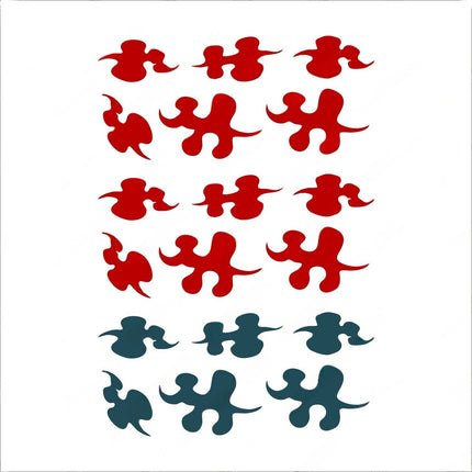 monenjoy Demon Slayer: Kimetsu no Yaiba สติกเกอร์รอยสักทันจิโร่, Demon Slayer, เครื่องประดับคอสเพลย์ปีศาจ, สติกเกอร์ดอกไม้และรอยแผลเป็น, หน้าปีศาจ, นักดาบ, ชุดแมงมุมปีศาจ, ยอดนิยม, ของตกแต่งสุดเก๋, อุปกรณ์ตกแต่งงานฮาโลวีน