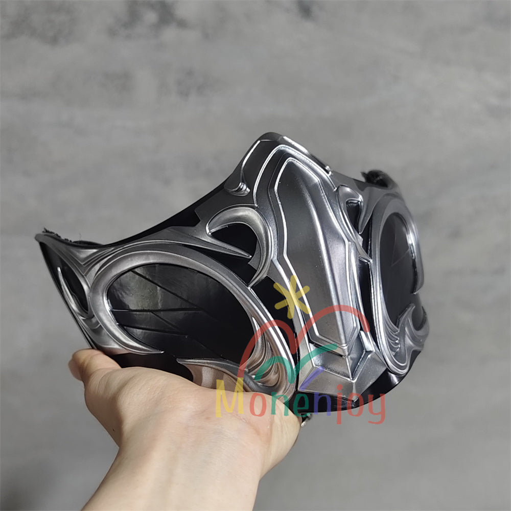 Monenjoy モータルコンバット Bi-Han サブ・ゼロ ビ・ハン マスク S/M/Lサイズ FRP材質 コスプレ道具 Nightwolf 忍者 武器モデル MONENJOY