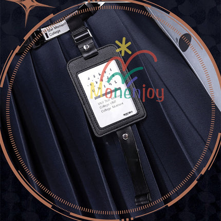 Monenjoy 鳴潮 千咲  コスプレ衣装 JK服 WutheringWaves おもちゃ ハロウィン コスチューム 髪飾り+リボン付