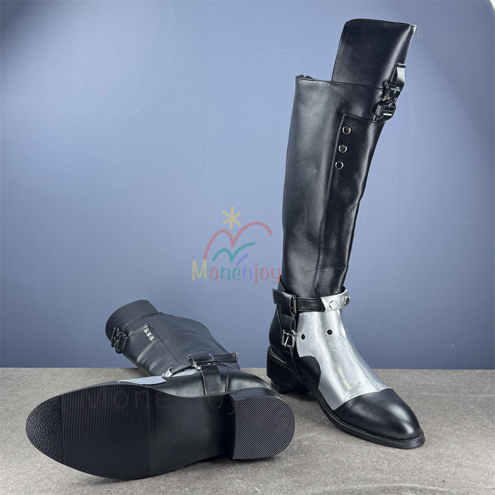 Monenjoy アークナイツ エンドフィールド ポグラニチニク シューズ ブーツ コスプレ道具 アクセサリー イベント MONENJOY