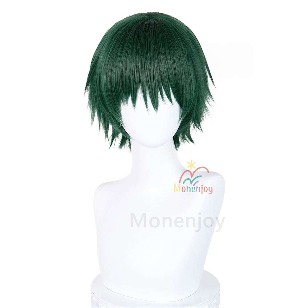 Monenjoy 呪術廻戦 死滅回游 星綺羅羅 ウィッグ 45cm 鬘 ほし きらら コスプレ道具 自然感 Jujutsu Kaisen 耐熱ウィッグ MONENJOY