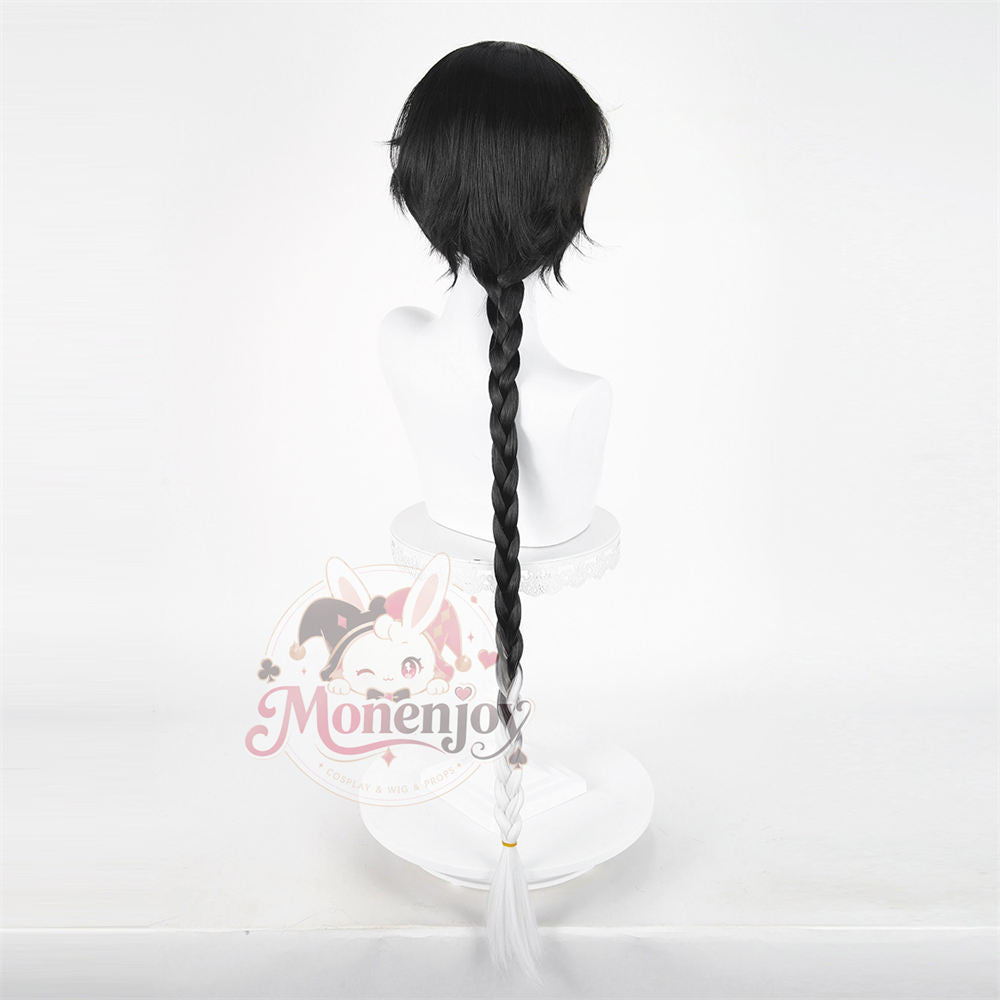 Monenjoy 鳴潮 景燃 コスプレウィッグ 100cm 耐熱ロングカツラ 高品質 自然感 フリーサイズ Wuthering Waves Wig Cosplay