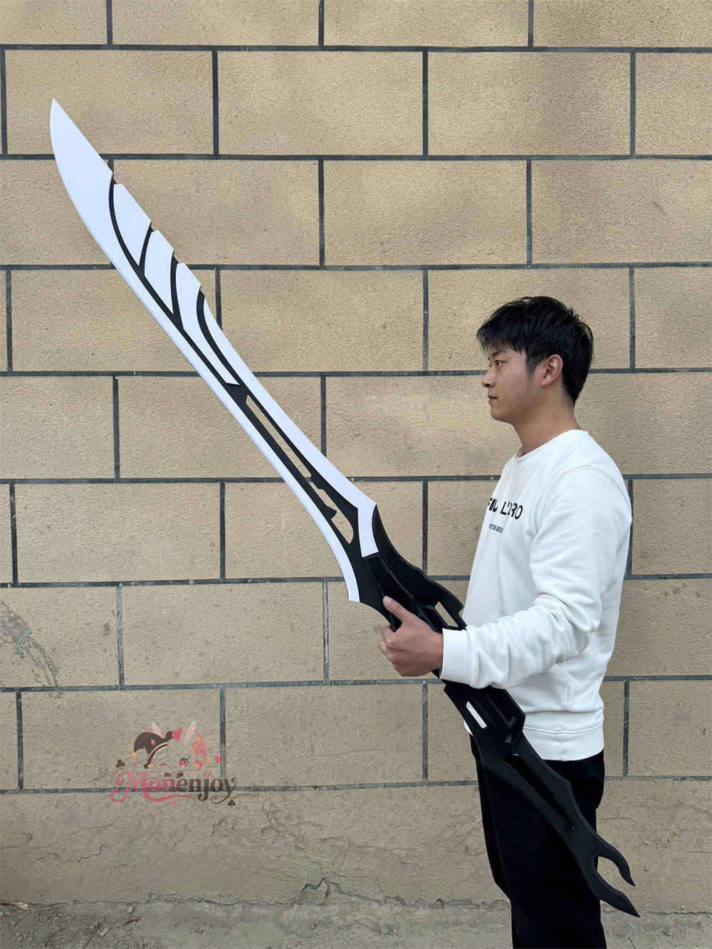 Monenjoy ギルティクラウン 桜満 集 コスプレ道具 片手剣 180cm 武器モデル レプリカ 木GUILTY CROWN イベント舞台対応 MONENJOY