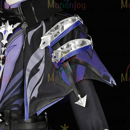 Monenjoy 原神 フリンズ コスプレ衣装 Genshin ライトキーパー 雷元素  闇影と灯り  コスチューム ナド・クライ