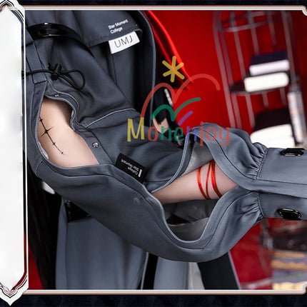 Monenjoy 鳴潮 千咲  コスプレ衣装 JK服 WutheringWaves おもちゃ ハロウィン コスチューム 髪飾り+リボン付