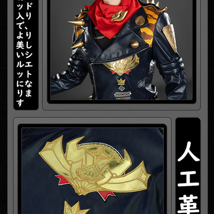 Monenjoy ゼンゼロ ライト コスプレ衣装 ゼンレスゾーンゼロ コスチューム カリュドーンの子 武器追加可能 カッコイイ イベント 仮装 - Monenjoy