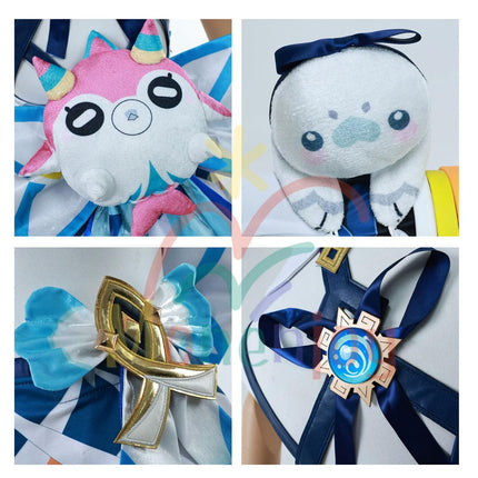 原神 ナタ ムアラニ 水元素 仮装 スチューム メツトリの案内人 イベント 流泉の衆 コスプレ衣装 cosplay - Monenjoy