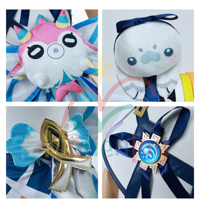 原神 ナタ ムアラニ 水元素 仮装 スチューム メツトリの案内人 イベント 流泉の衆 コスプレ衣装 cosplay - Monenjoy