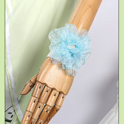 Monenjoy 中国コラボ 葬送のフリーレン×KFC コスプレ衣装 ワンピース コスチューム - Monenjoy