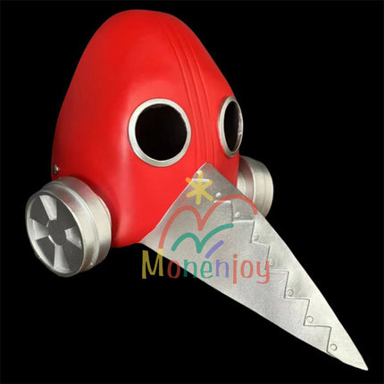 Monenjoy チェンソーマン 暴力の魔人 ガルガリ 仮面 被り物 デビルハンター フェイスマスク ABS樹脂製 お面 cosplay小物 武器 道具 ホラー周辺 ハロウィン