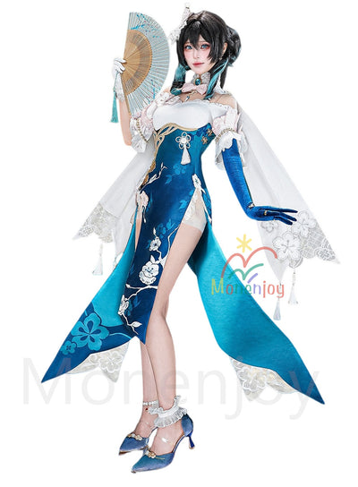Monenjoy 崩壊スターレイル ルアンメェイ コスプレ衣装 ドレス 金属製パーツ コスチューム MONENJOY