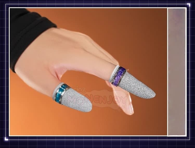 Monenjoy IdentityV 納棺師-BLK.AESOP コスプレ衣装 完全セット 高精度プリント+金属アクセサリー6点付属 通気性良し