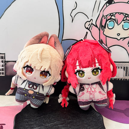 Monenjoy Zenless Zone Zero Ukinami Yuzuha Alice Plush Toy 10cm Keychain Zenless/ZZZ Moe Merchandise