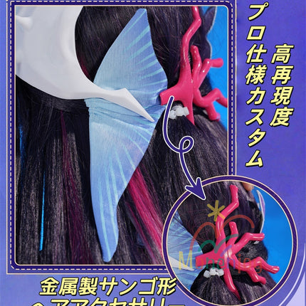 Monenjoy Hysilens Female Knight Omphalos จาก Collapse Star Rail มาพร้อมปลอกรองเท้า เครื่องประดับผมเรซิน 3 มิติ และชุดคอสเพลย์ระดับมืออาชีพ