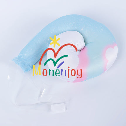 Monenjoy 原神 ラッキンコーヒー コラボ シグウィン メイド服 ワンピース スカート コスプレ道具 可愛い 尻尾付 髪飾り贈 アクセサリー - Monenjoy