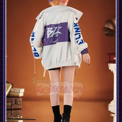 Monenjoy Identity V BLK Sentai Mechanical Engineer (BLK.TRACY) ชุดคอสเพลย์ครบชุด | การจำลองความแม่นยำสูงพร้อมอุปกรณ์เสริม 5 ชิ้น คุ้มค่าที่สุด