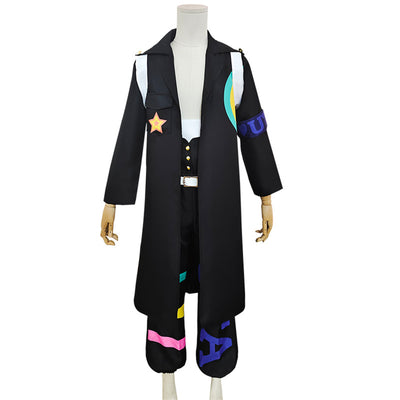 Monenjoy ONEPIECE バルトロメオ 麦わら大船団 海賊団 衣装 ユニフォーム 礼服 コスチューム 少年漫画 COS ハロウィン 舞台衣装 学園祭 クリスマス イベント - Monenjoy
