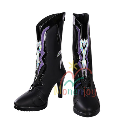 Monenjoy 崩壊スターレイル セイレンス シューズ Hysilens コスプレ道具 女騎士 オンパロス ブーツ コスプレ 靴