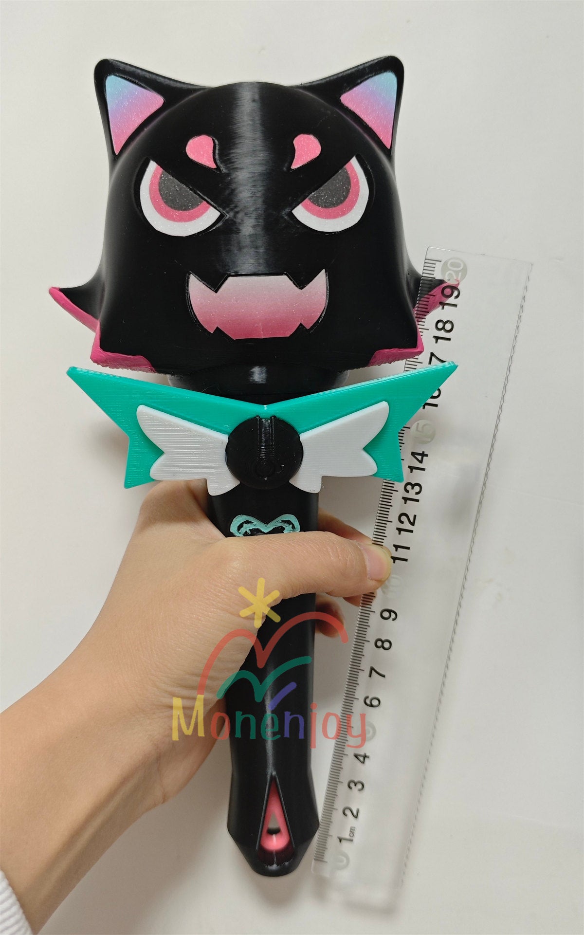 Monenjoy ゼンレスゾーンゼロ 南宮羽 マイク 26cm コスプレ道具 妄想エンジェル 撮影道具 PLA材質 Zenless Zone Zero Nangong Yu イベント MONENJOY