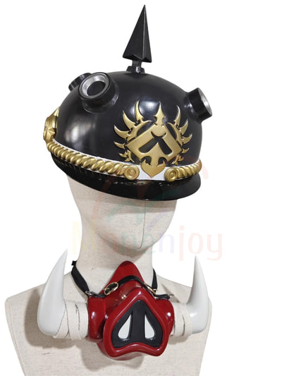 Monenjoy ゼンレスゾーンゼロ ルシアーナ・デ・モンテフィーノ マスク コスプレ道具 リュドーンの子 樹脂+PLA製 おもちゃ - Monenjoy