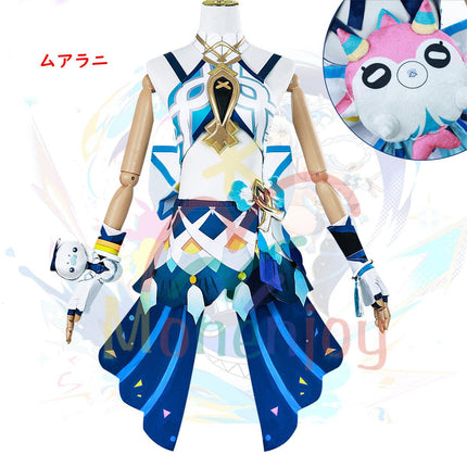 原神 ナタ ムアラニ 水元素 仮装 スチューム メツトリの案内人 イベント 流泉の衆 コスプレ衣装 cosplay - Monenjoy