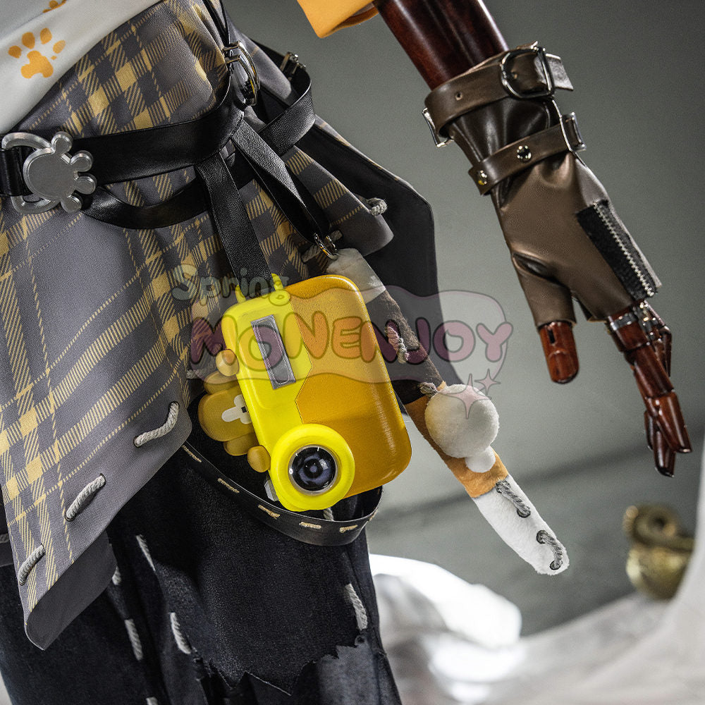 Monenjoy アイデンティティ5 第五人格 LIPUPRIENDS 囚人 コスプレ衣装 3dPla材質パーツ イベント LiPU FRiENDSコラボ イベント舞台対応 MONENJOY