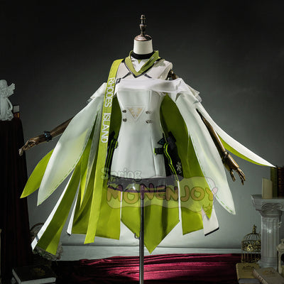 Monenjoy アークナイツ ケルシー エスペランタ コスチューム 3dpla材質パーツ コスプレ衣装 Kal’tsit イベント舞台対応 ハロウィン MONENJOY