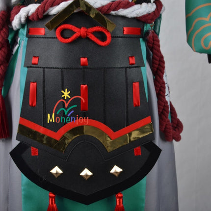 Monenjoy 原神 ゴローコスプレ衣装 Gorou 完全再現 犬耳ウィッグ&しっぽ付属可能 - Monenjoy