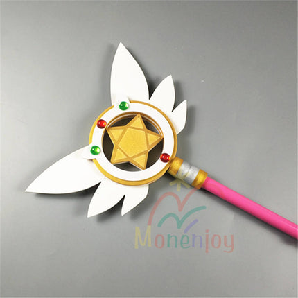 Monenjoy Fate/kaleid liner プリズマ☆イリヤ イリヤ コスプレ道具 美遊・エーデルフェルト 法杖 PVC材質 魔法少女・カレイドサファイア 武器モデル